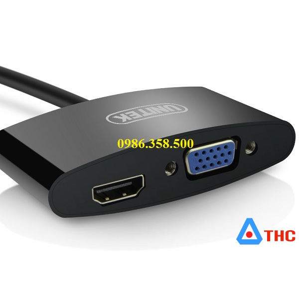 Cáp chuyển đổi Mini Display Port sang VGA+ HDMI 